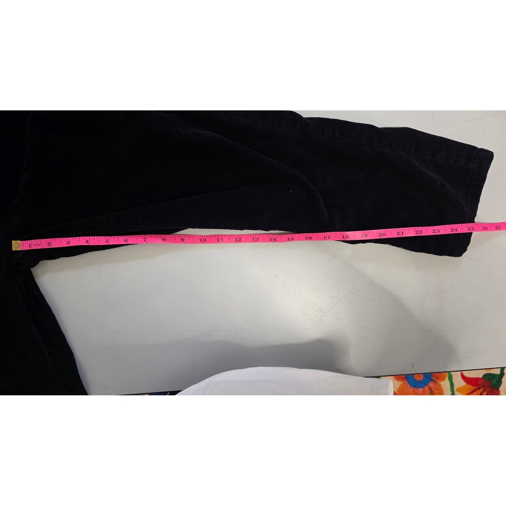 Everlane Corduroy Pants Womens 27 Black Excellent - Picture 4 of 7
